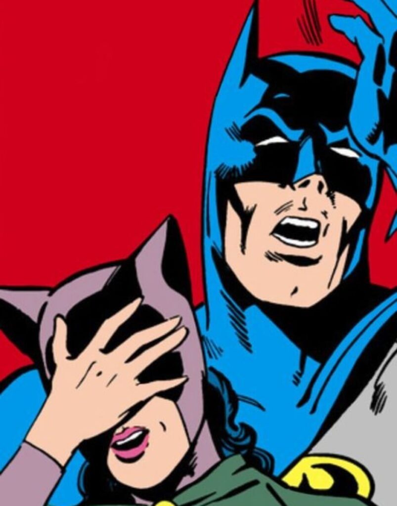 Поп арт Catwoman Batman